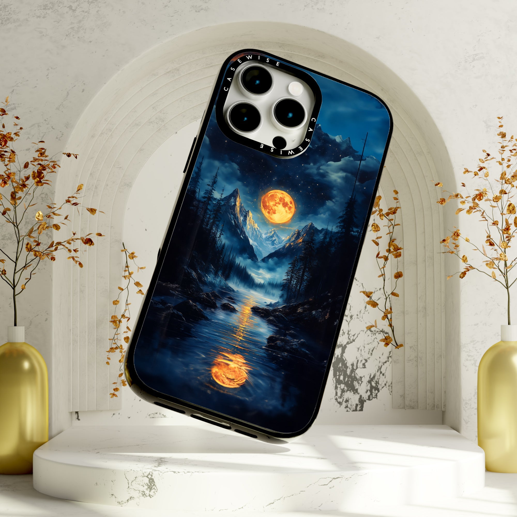 Golden Forest Sunset - Etui