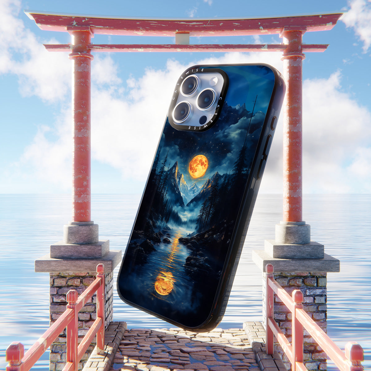 Golden Forest Sunset - Etui