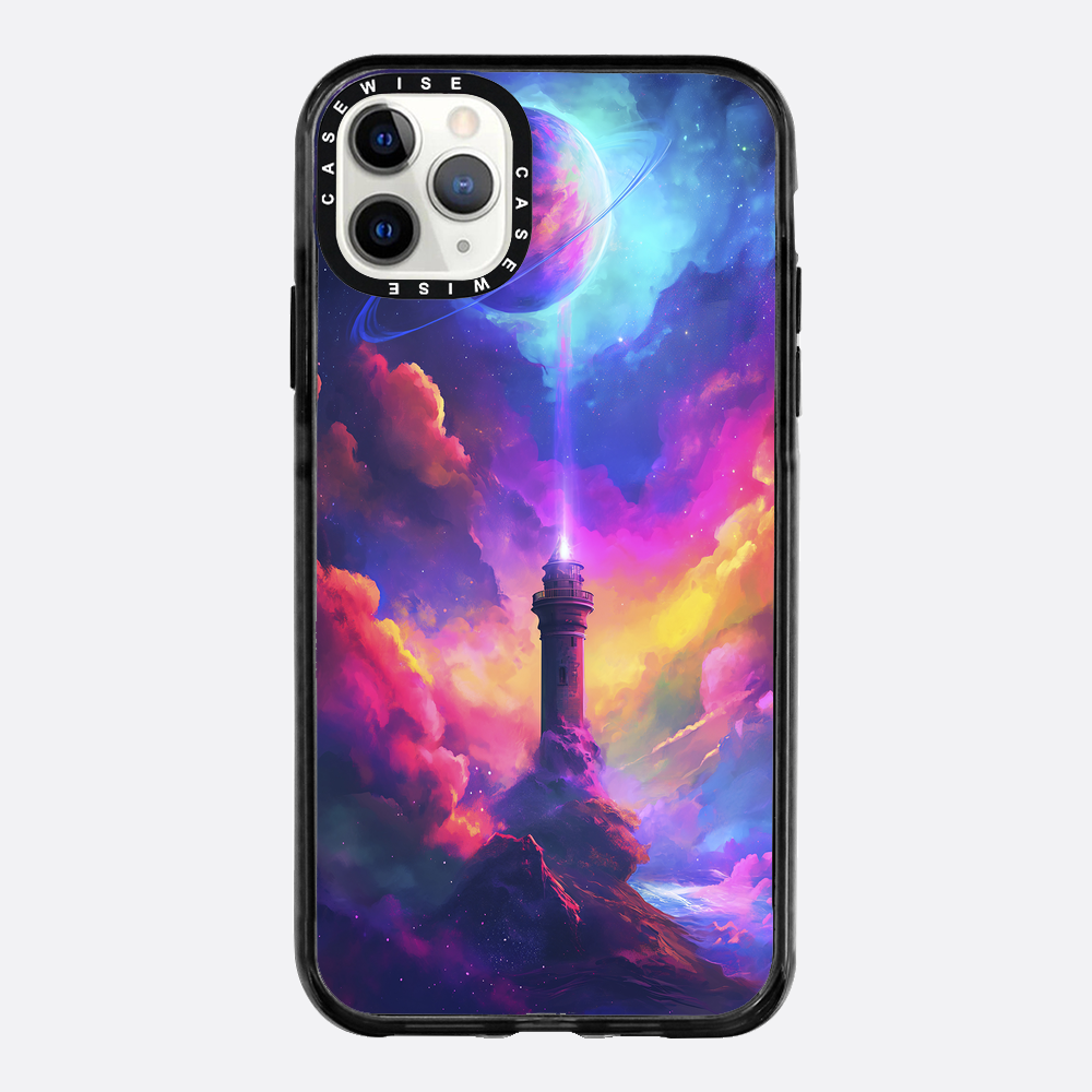 Space Lighthouse Painting - Etui