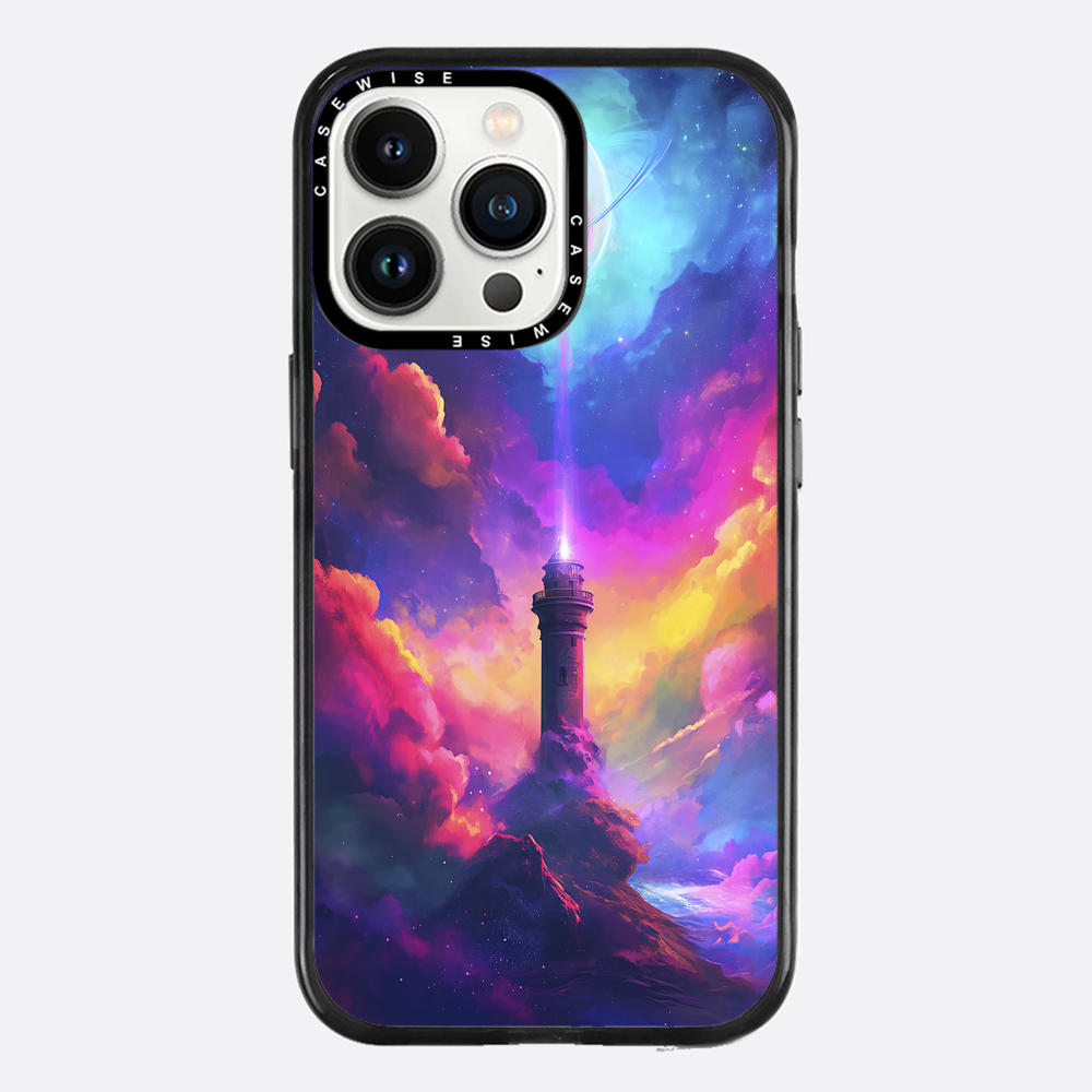 Space Lighthouse Painting - Etui