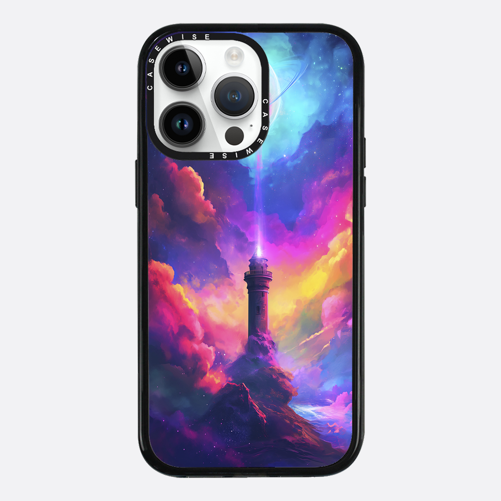 Space Lighthouse Painting - Etui