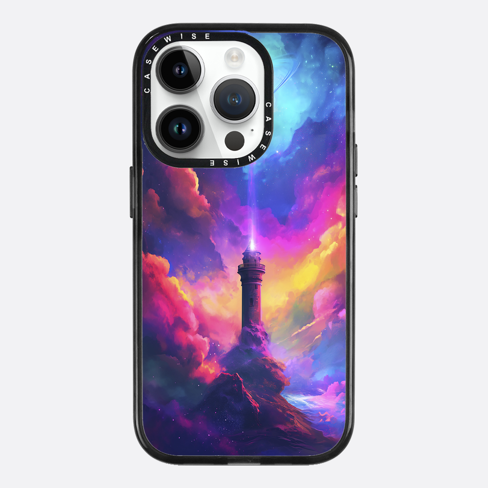 Space Lighthouse Painting - Etui