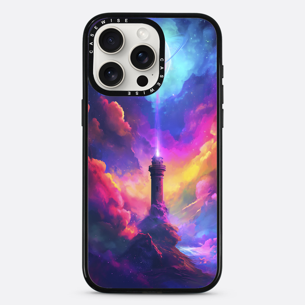 Space Lighthouse Painting - Etui
