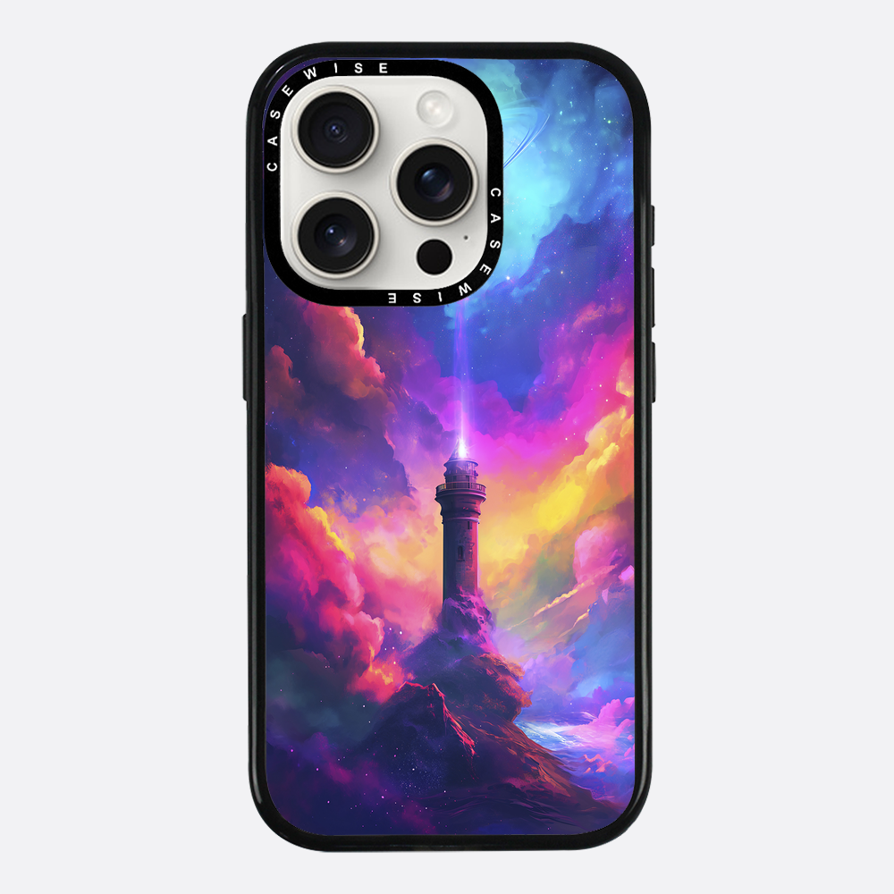Space Lighthouse Painting - Etui