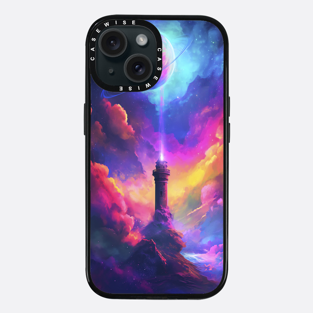 Space Lighthouse Painting - Etui