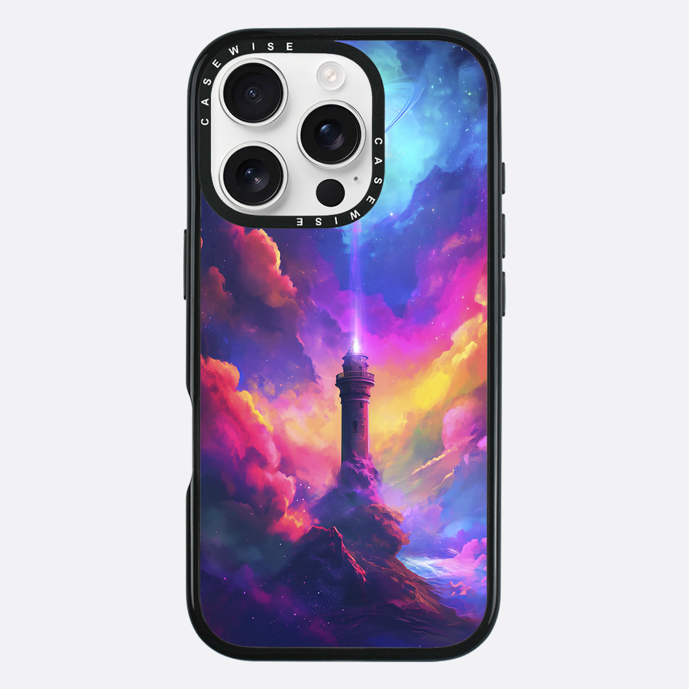 Space Lighthouse Painting - Etui