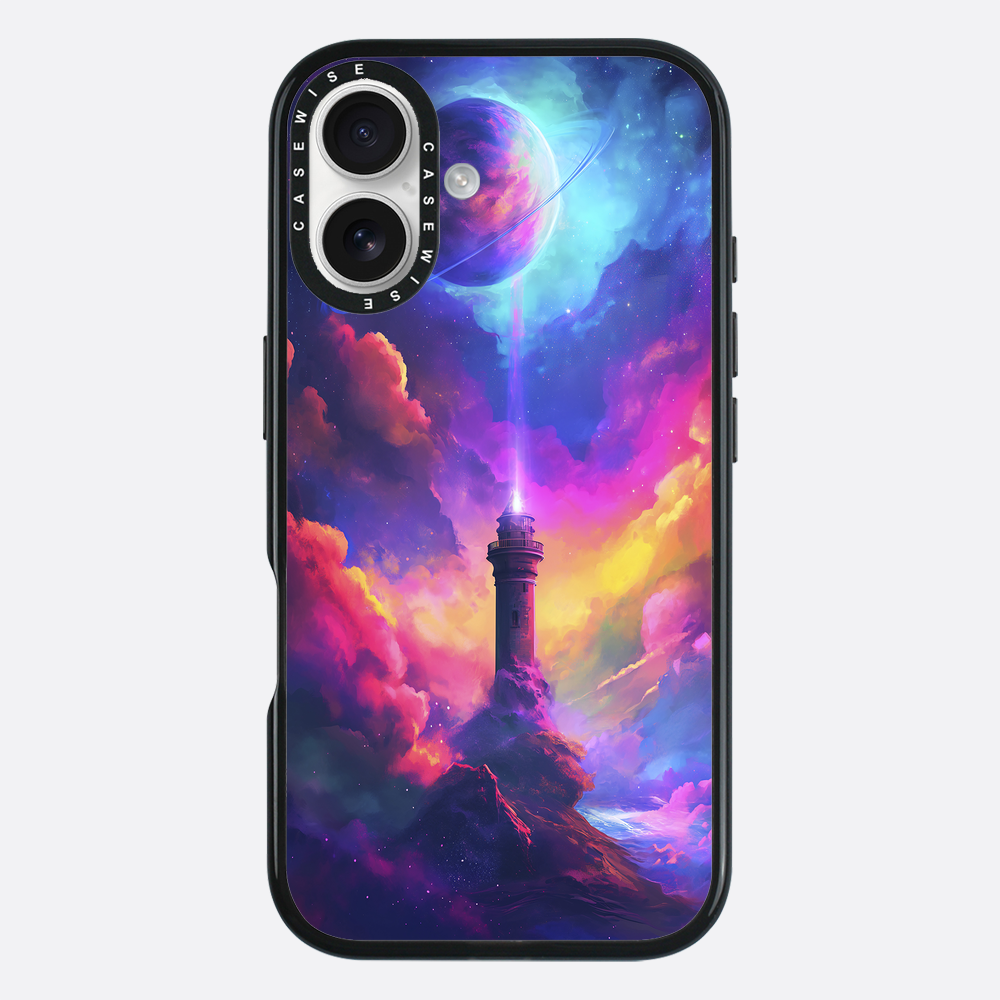 Space Lighthouse Painting - Etui
