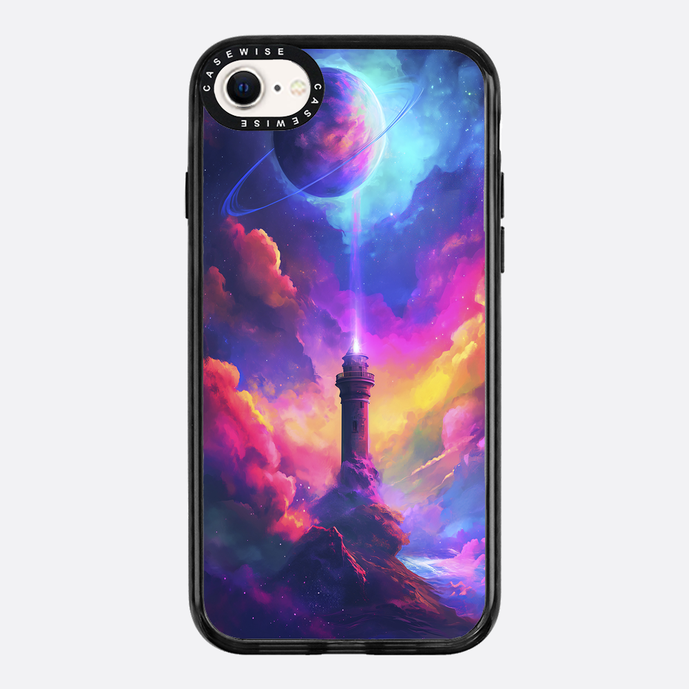 Space Lighthouse Painting - Etui