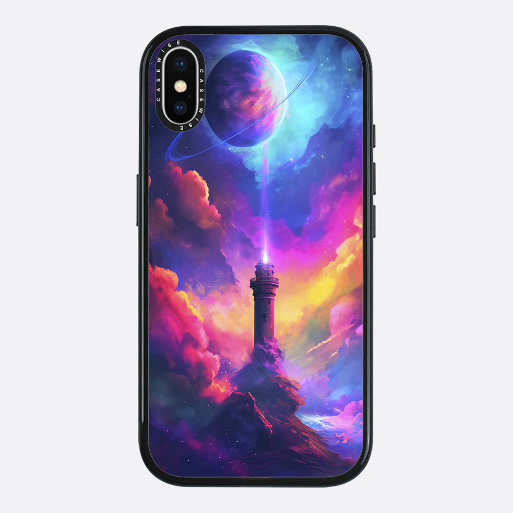 Space Lighthouse Painting - Etui