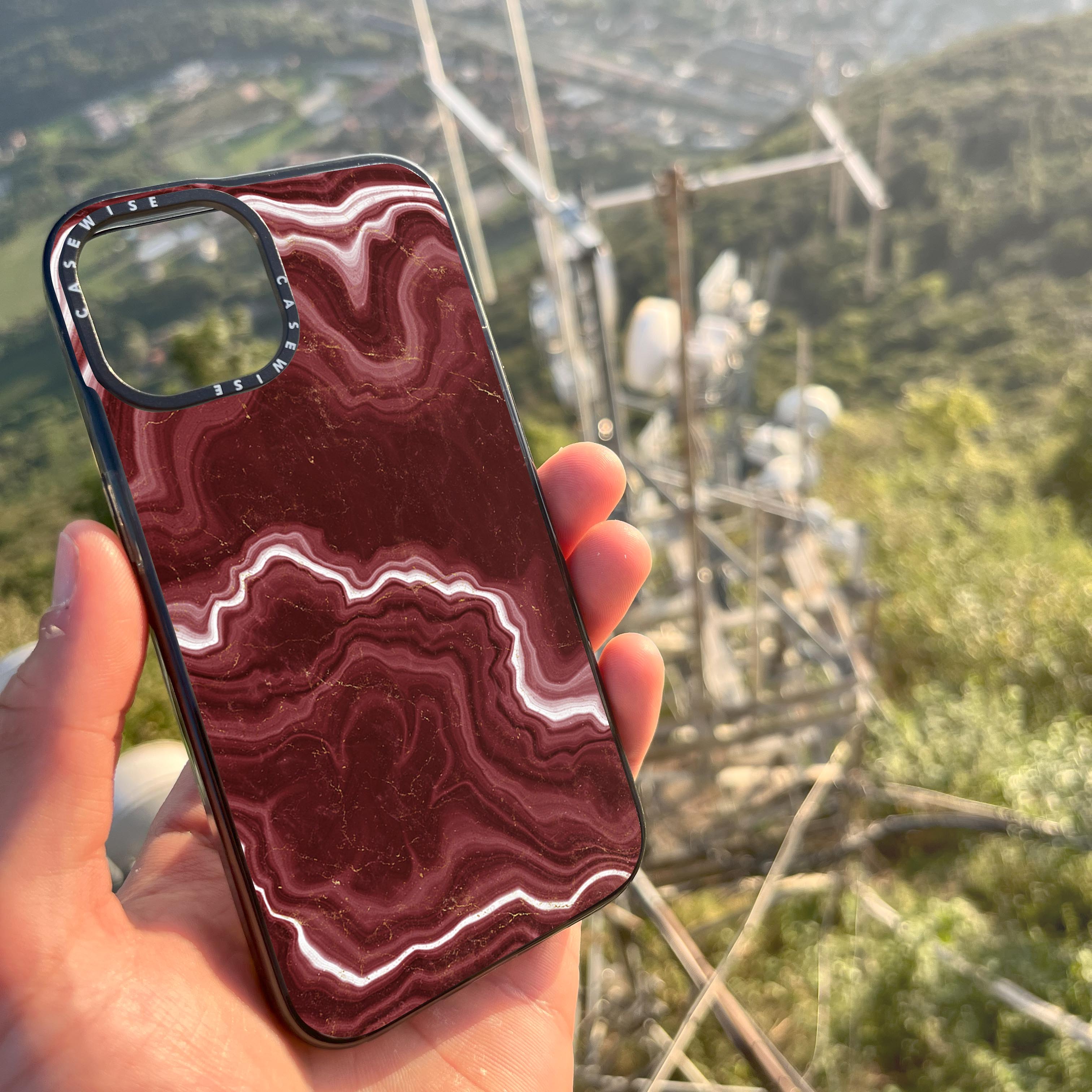 Red Agate Texture 09 - Etui