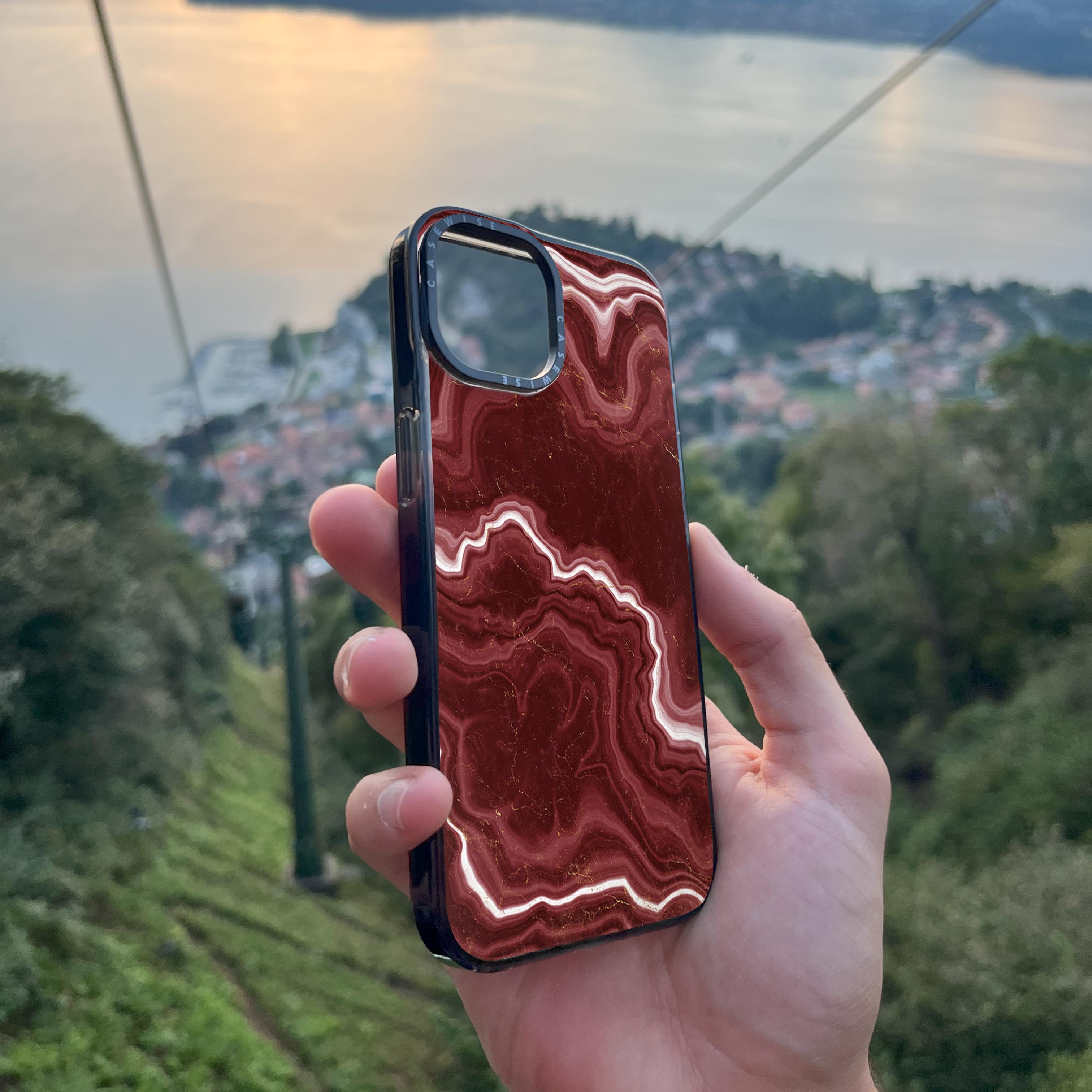 Red Agate Texture 09 - Etui
