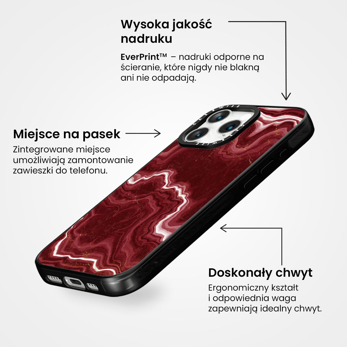 Red Agate Texture 09 - Etui