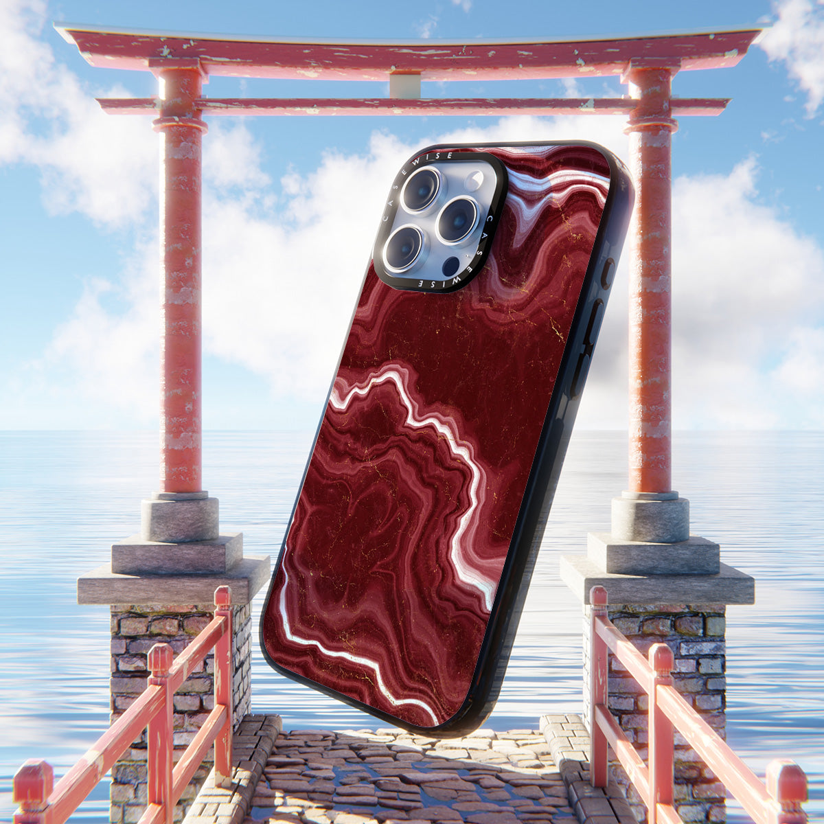 Red Agate Texture 09 - Etui