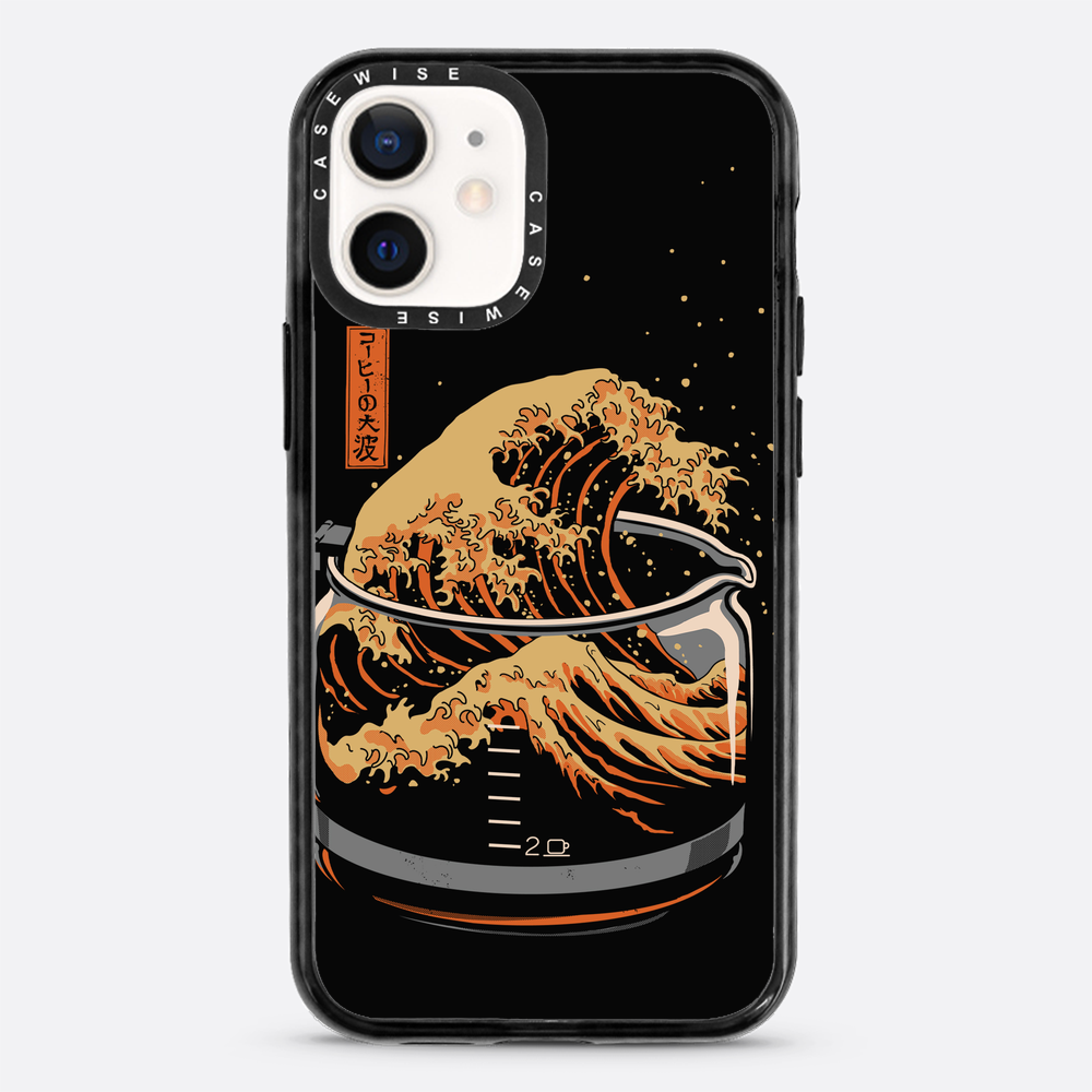 the great wave of coffee - Etui