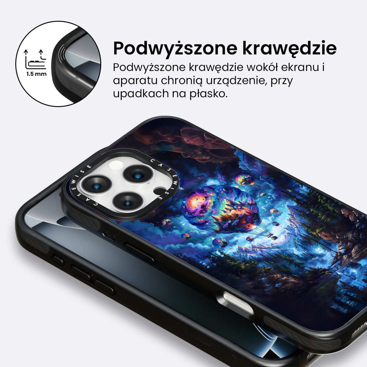 Hot Air Galaxy Balloons - Etui