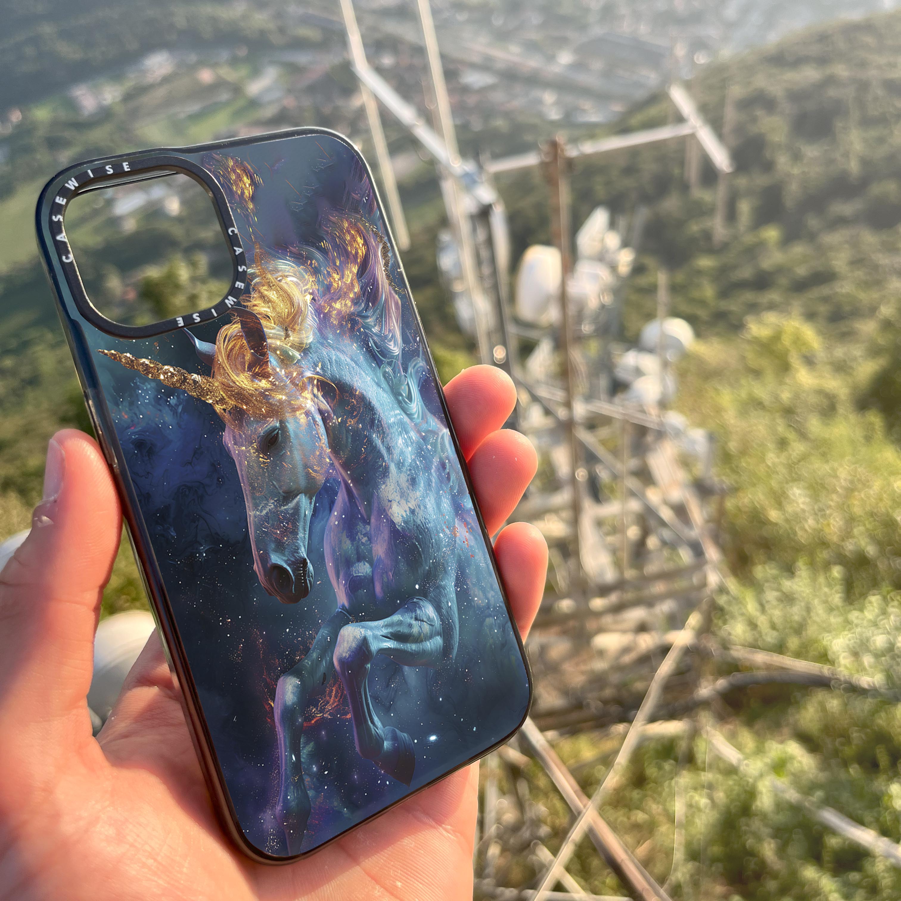Cosmic Fire Unicorn - Etui