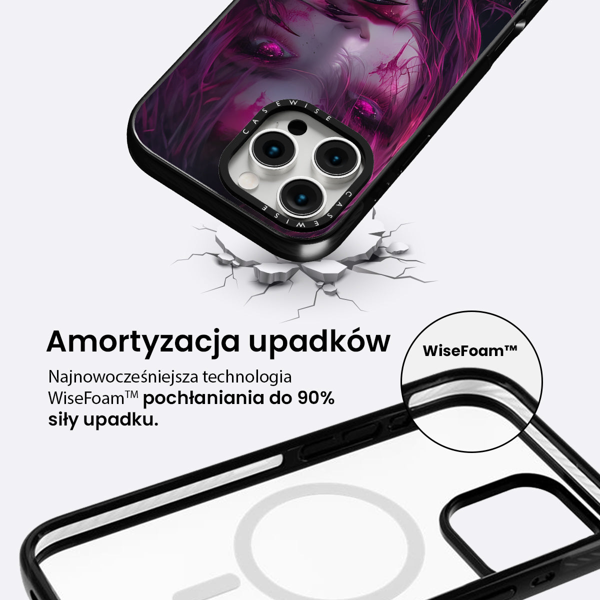Pink Zombie Girl - Etui