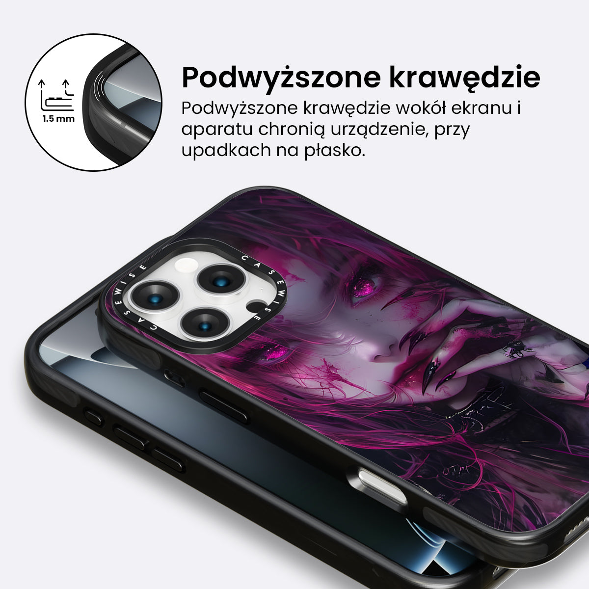 Pink Zombie Girl - Etui