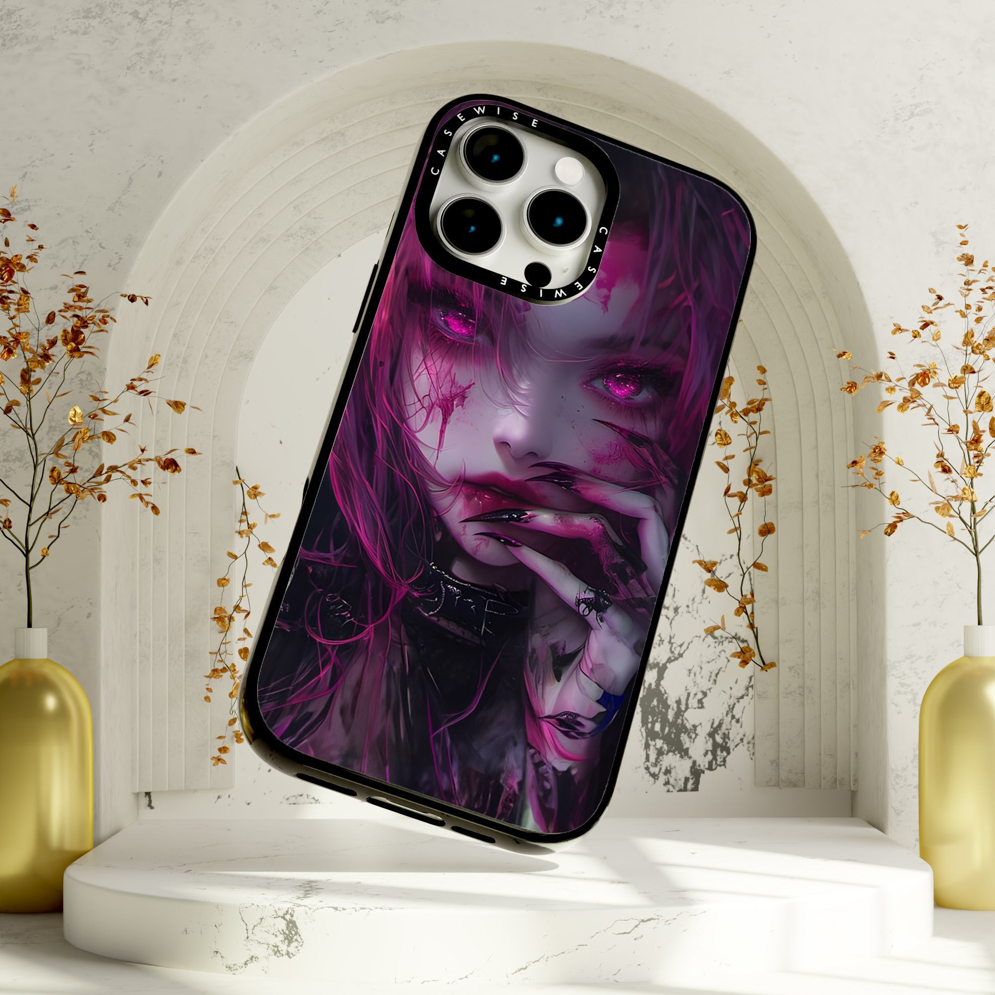 Pink Zombie Girl - Etui