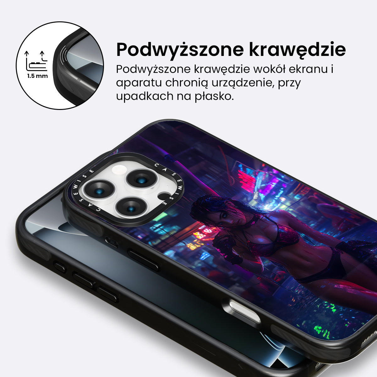 Cyperpunk Girl - Etui