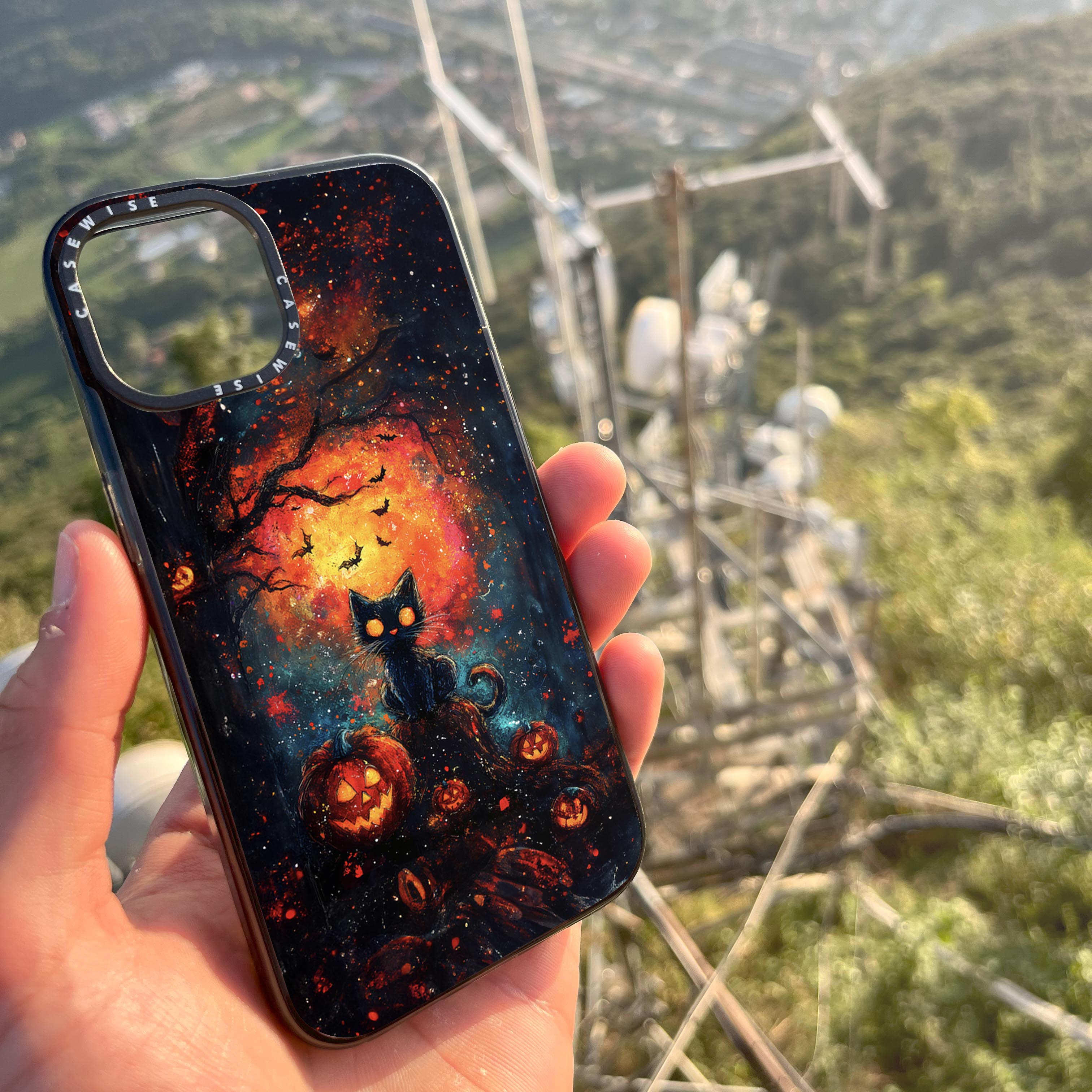 Halloween Forest Cat - Etui