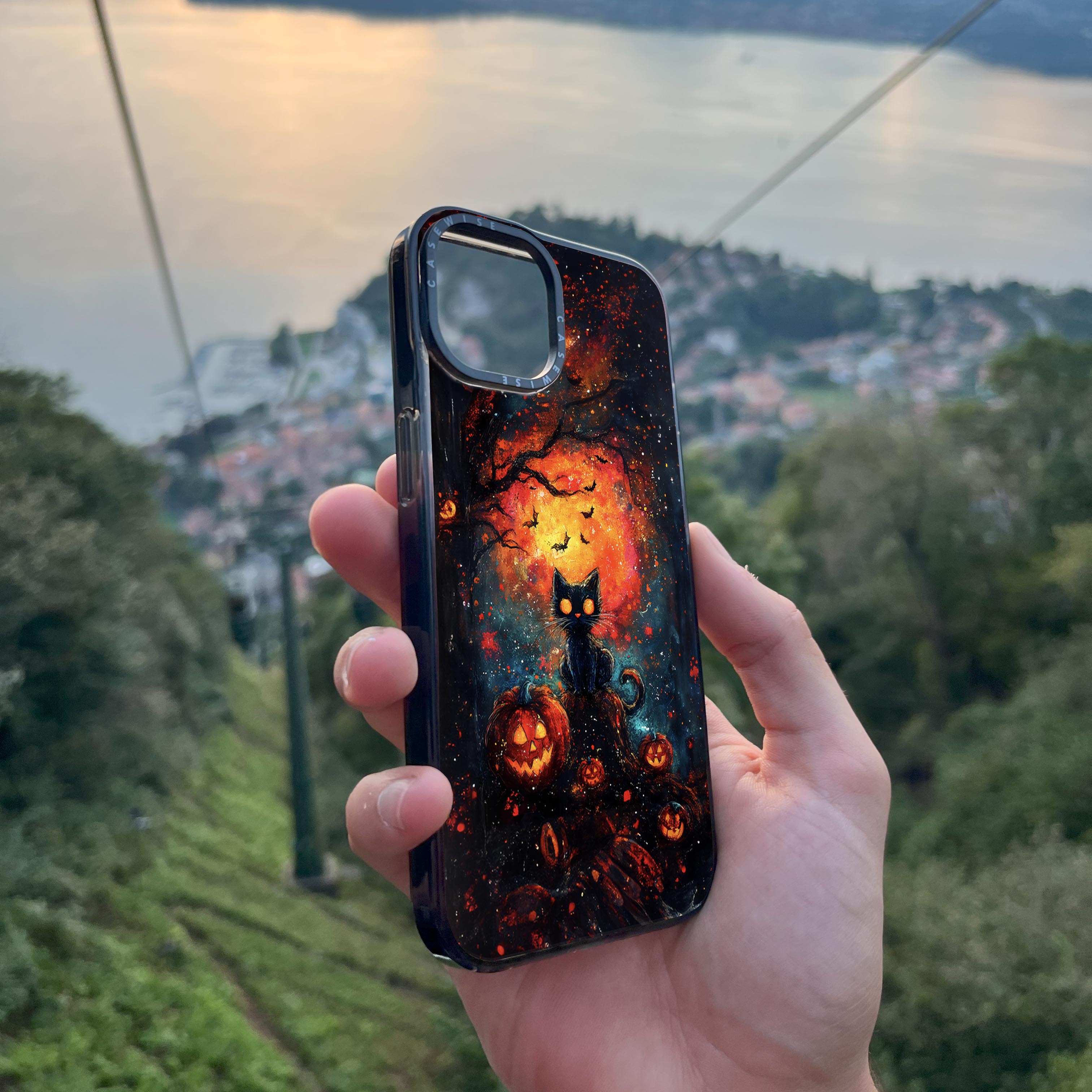 Halloween Forest Cat - Etui
