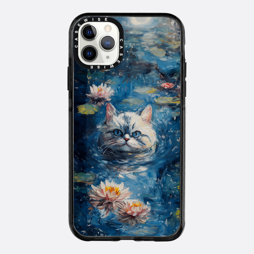 White Pond Cat - Etui