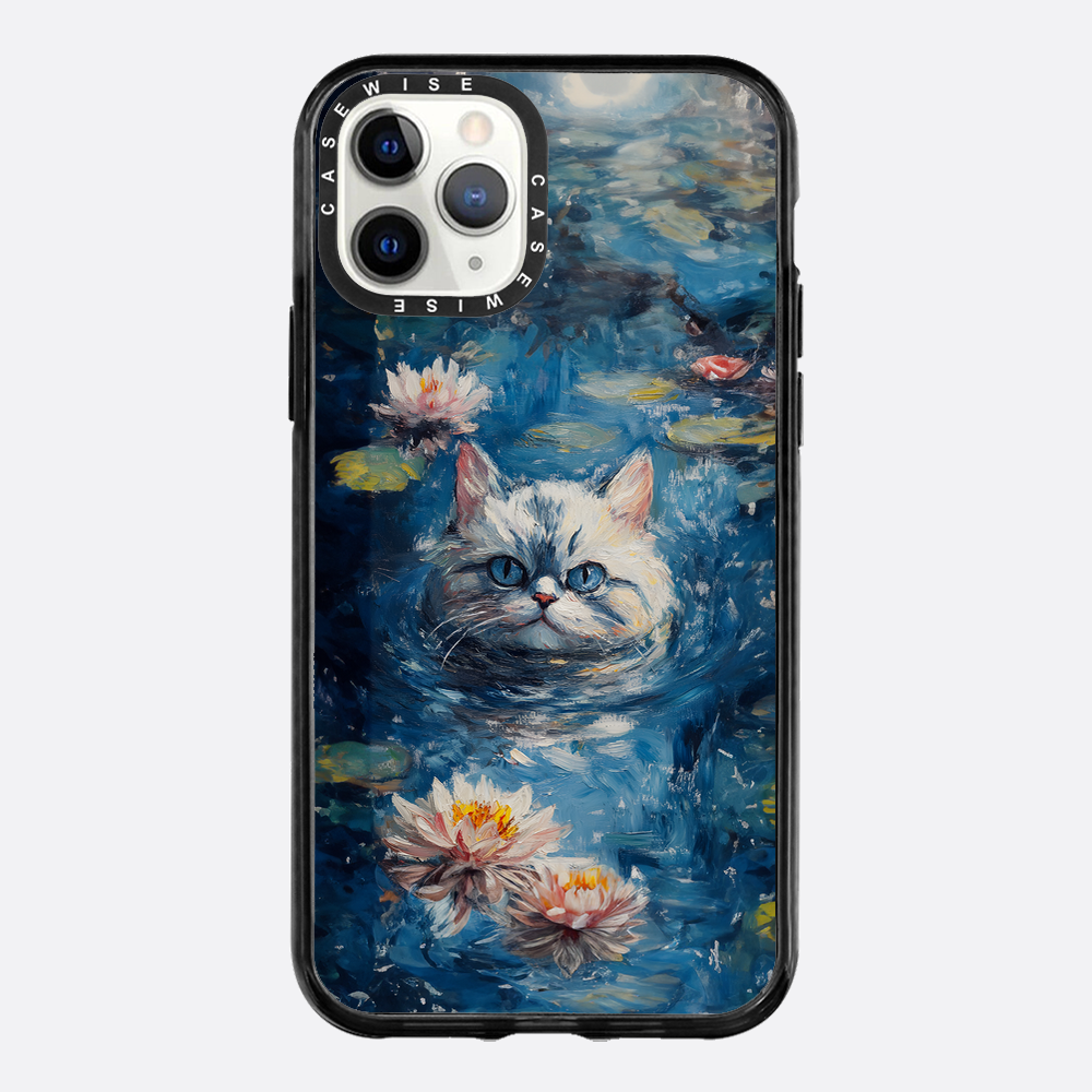 White Pond Cat - Etui