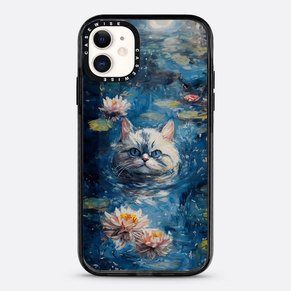 White Pond Cat - Etui