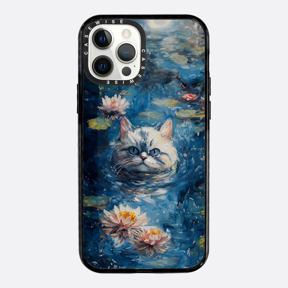 White Pond Cat - Etui