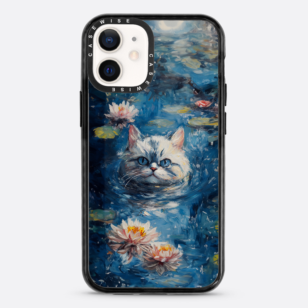 White Pond Cat - Etui