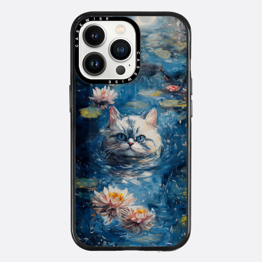 White Pond Cat - Etui