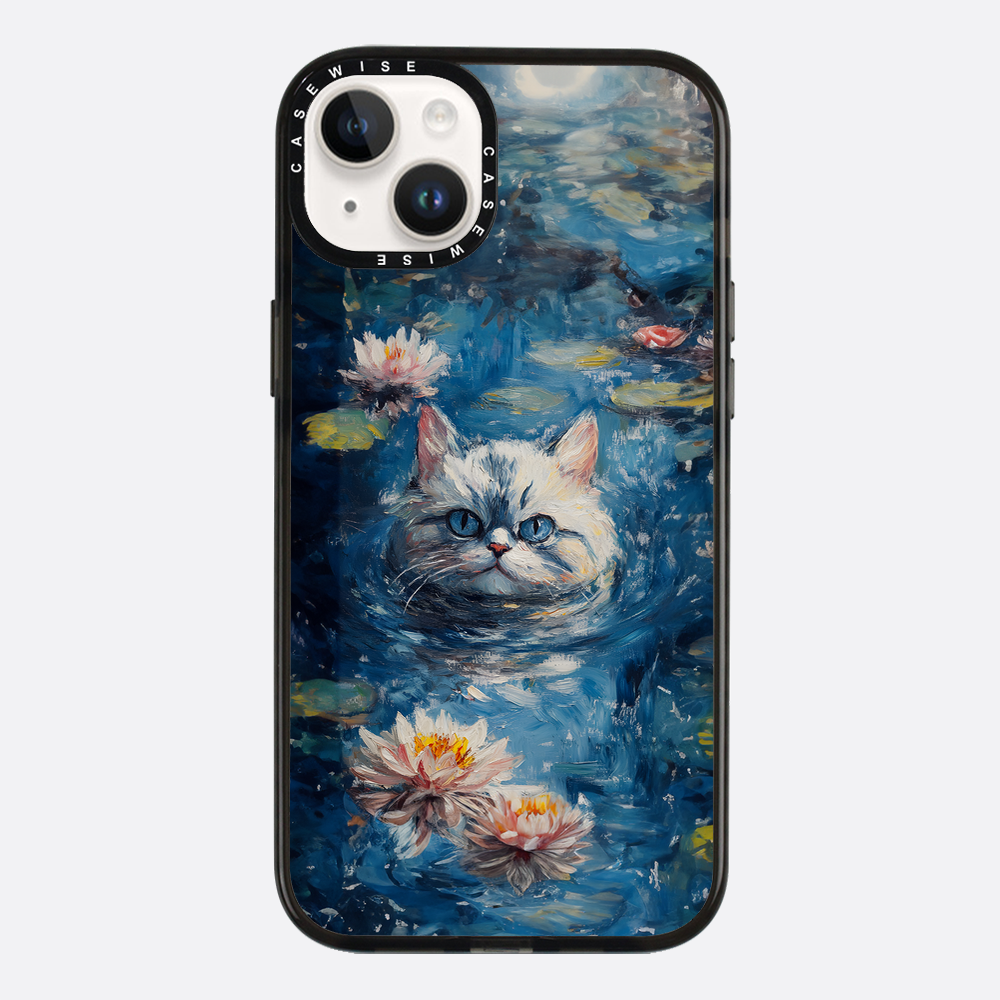 White Pond Cat - Etui
