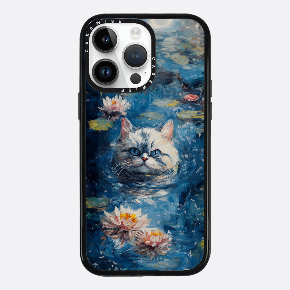 White Pond Cat - Etui