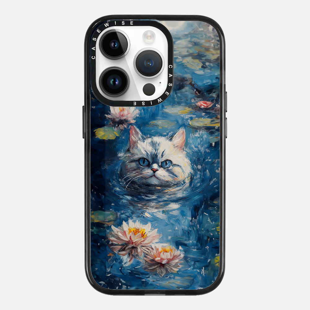 White Pond Cat - Etui