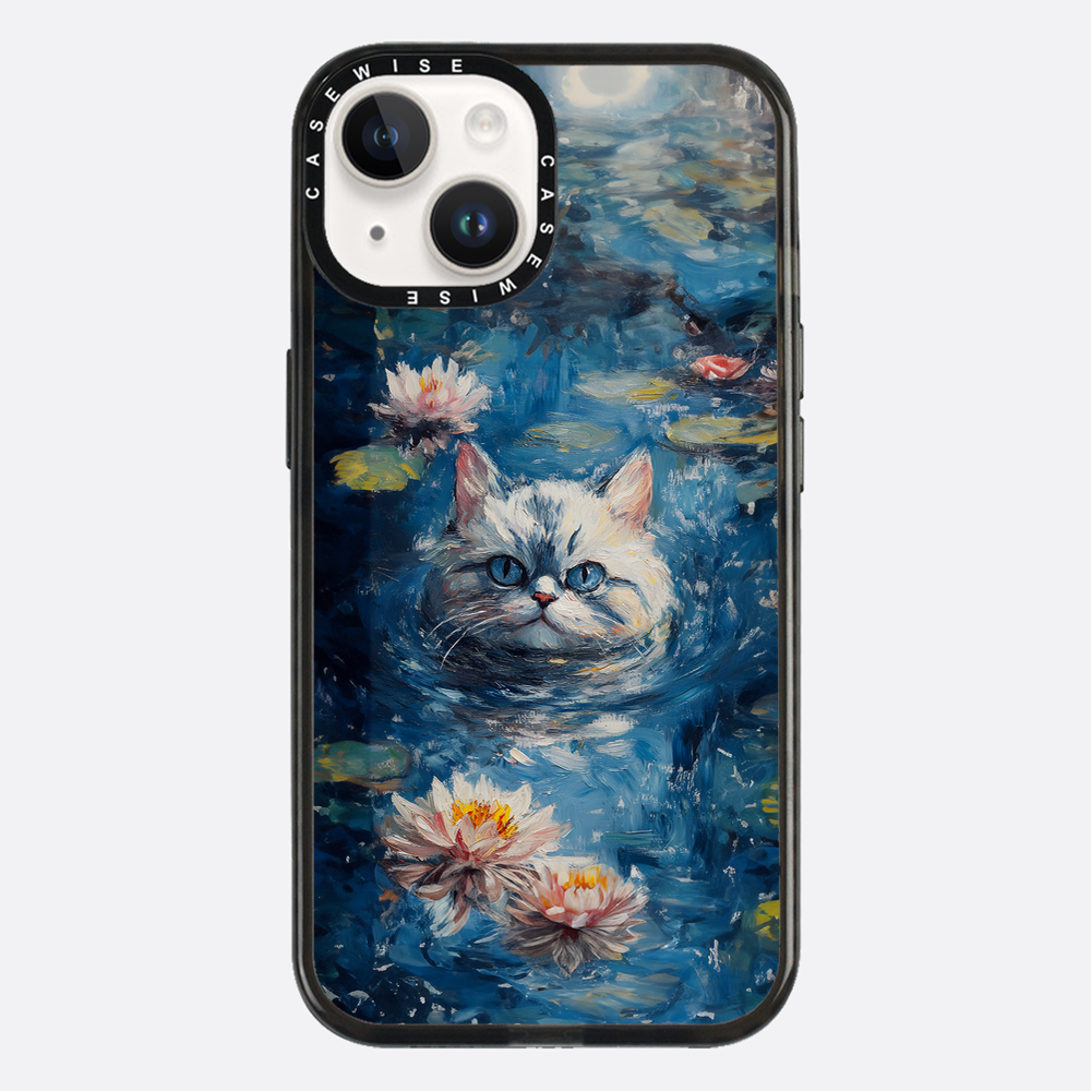 White Pond Cat - Etui