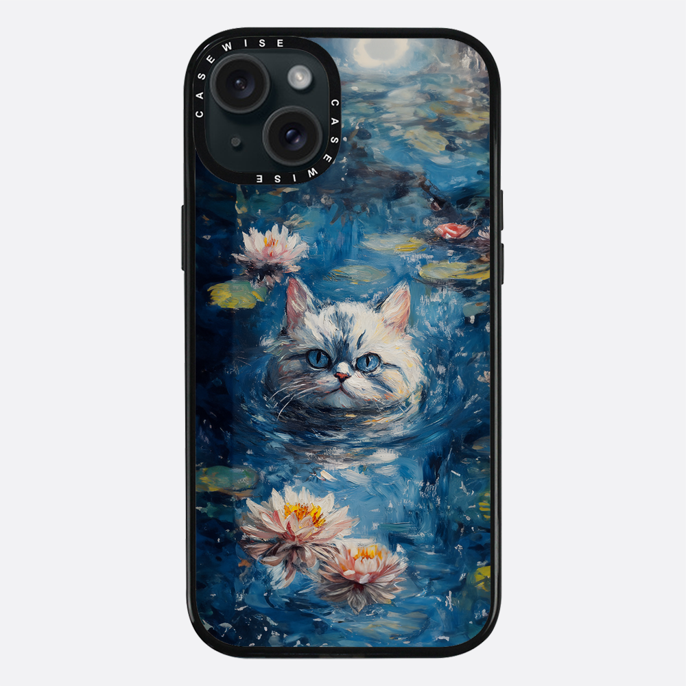 White Pond Cat - Etui