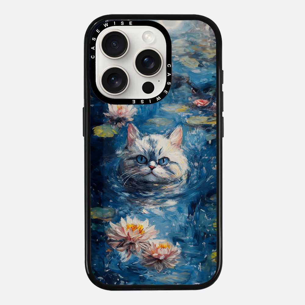 White Pond Cat - Etui