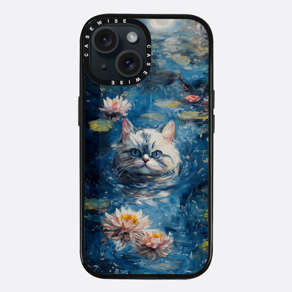 White Pond Cat - Etui