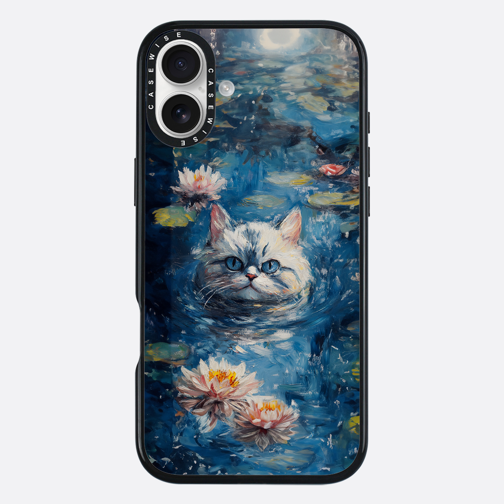 White Pond Cat - Etui