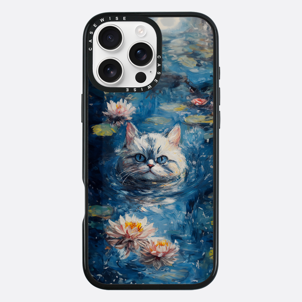 White Pond Cat - Etui