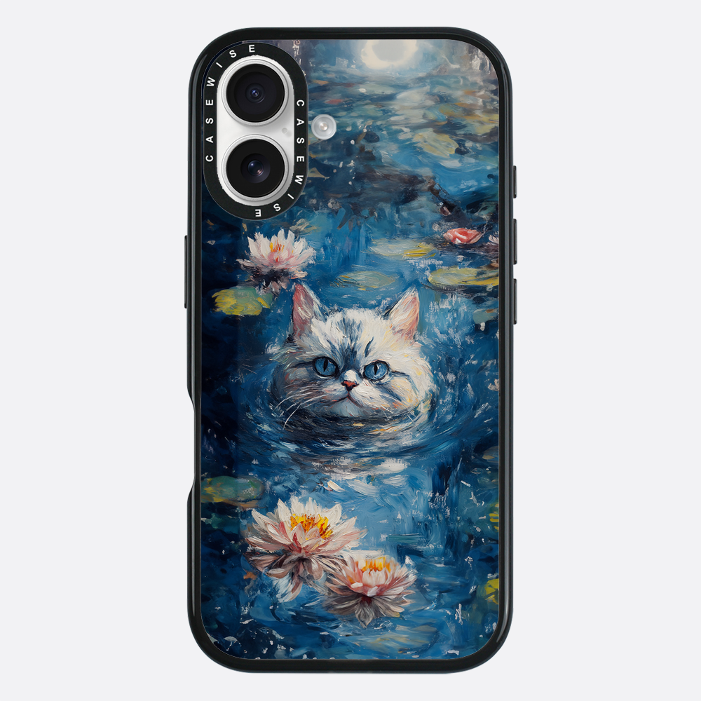 White Pond Cat - Etui