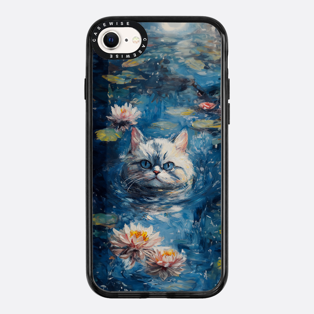 White Pond Cat - Etui