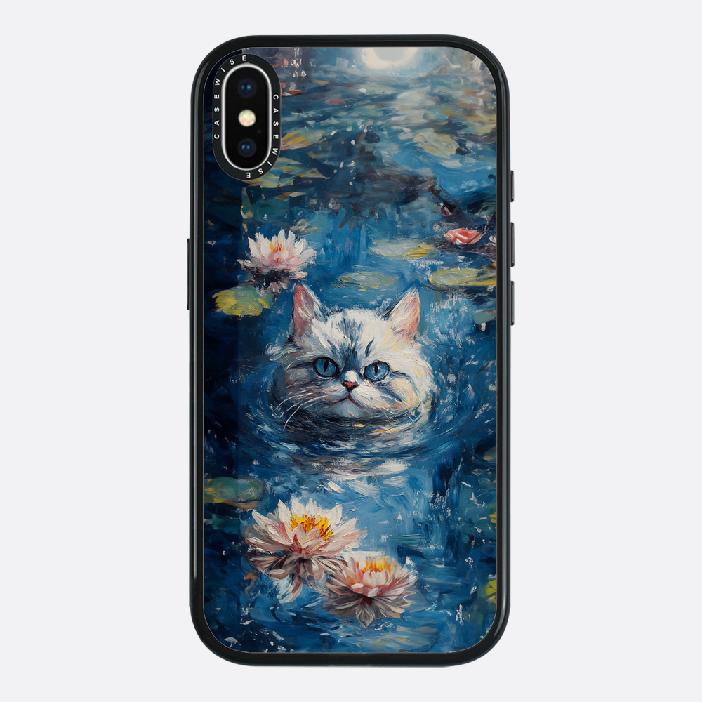 White Pond Cat - Etui
