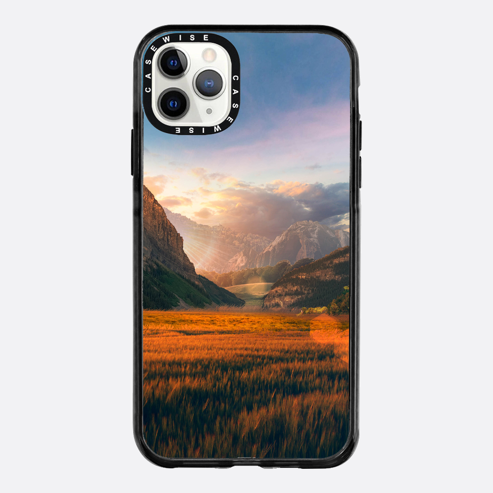 Sunset in the fields - Etui