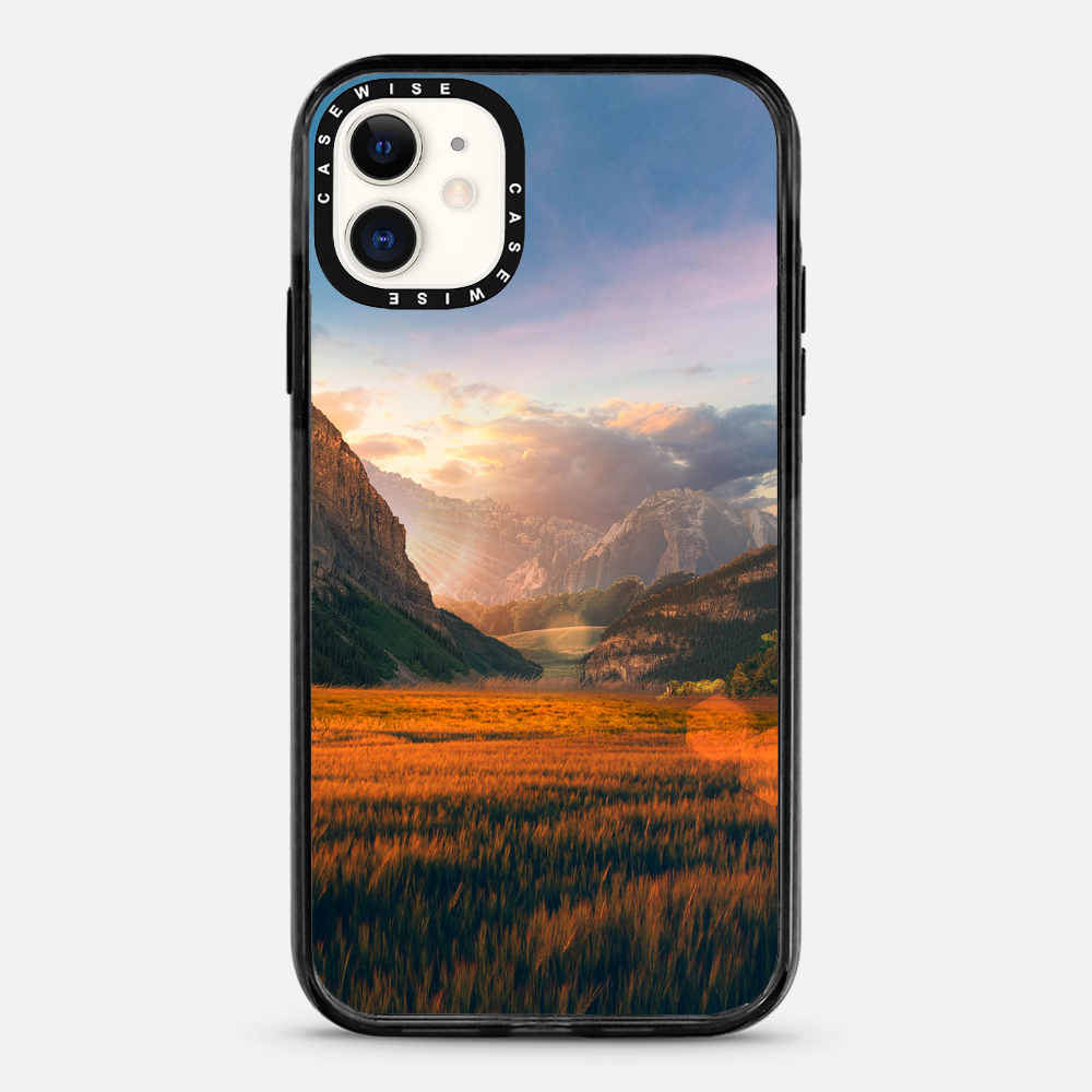 Sunset in the fields - Etui