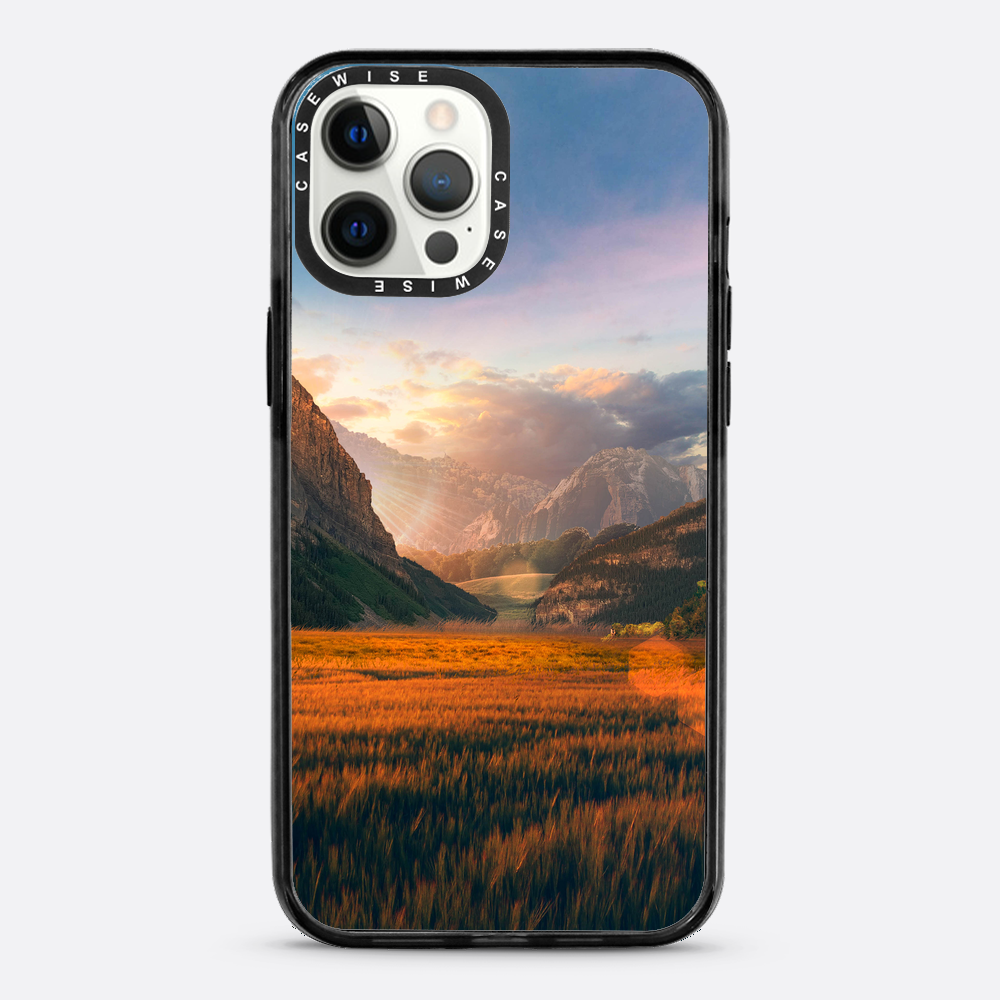 Sunset in the fields - Etui