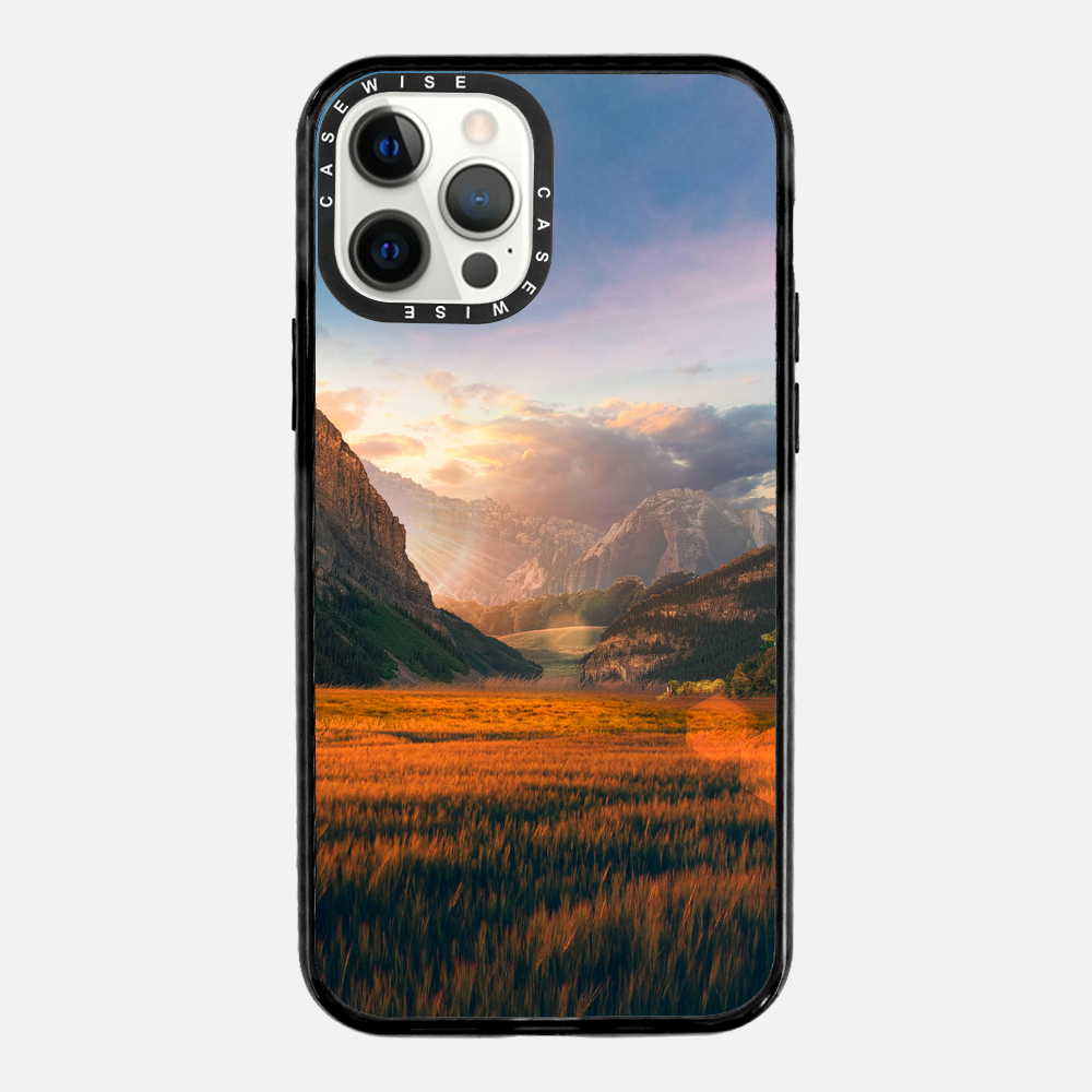 Sunset in the fields - Etui