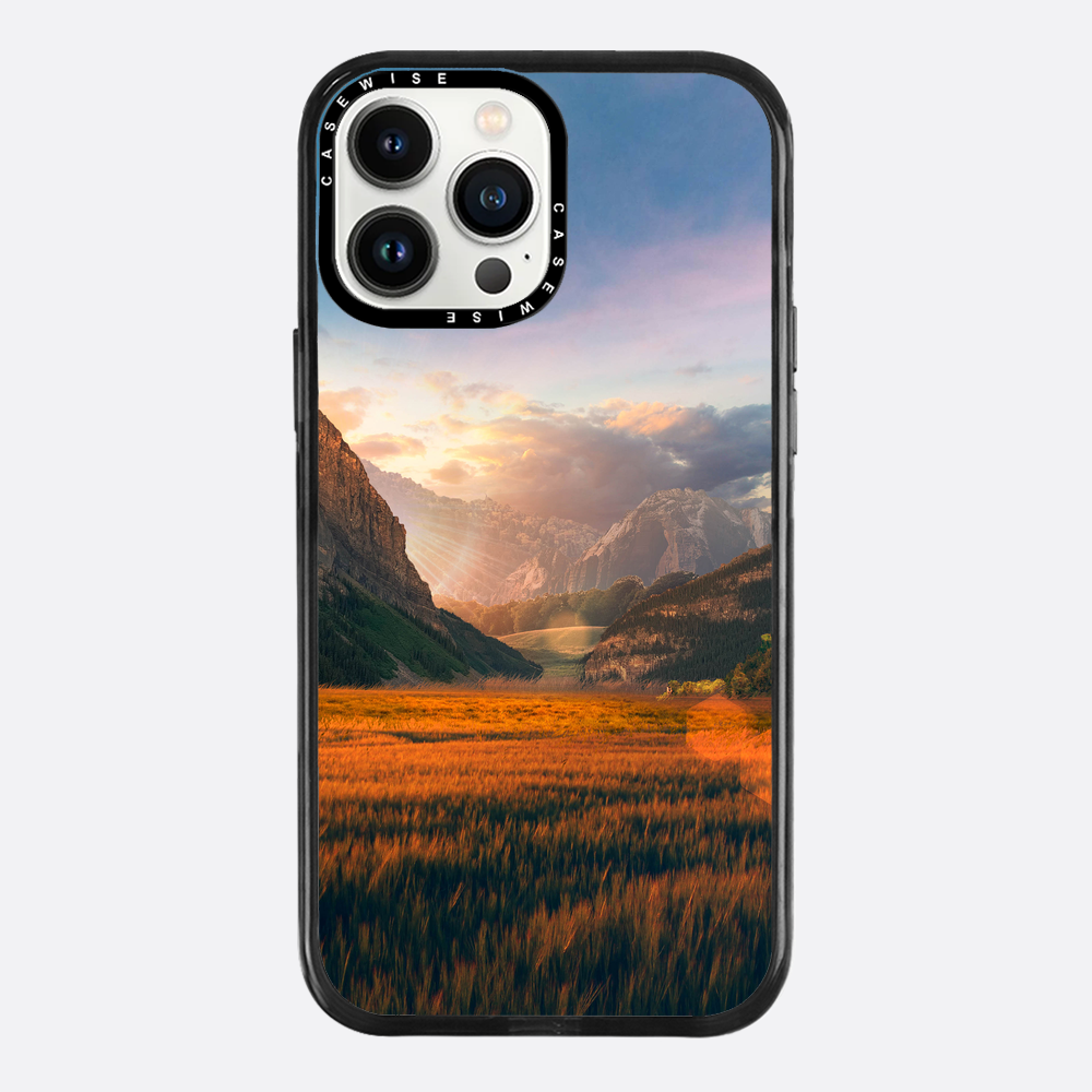 Sunset in the fields - Etui