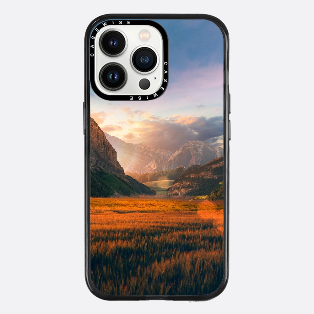 Sunset in the fields - Etui